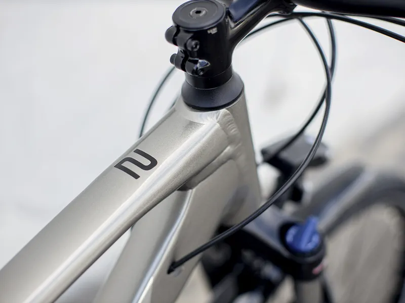 2021 Trek Dual Sport 2 Equipped Hybrid Bike in Silver-3
